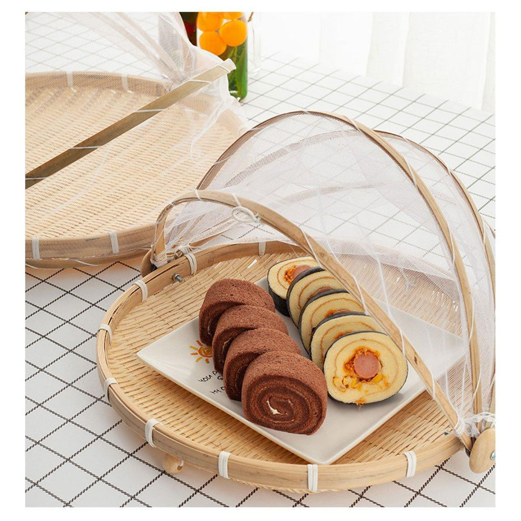 Bamboo Mesh Storage Basket in Three Sizes | StorageOZ