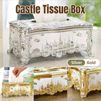 Decorative Napkin Tissue Box Gold or Silver | StorageOZ