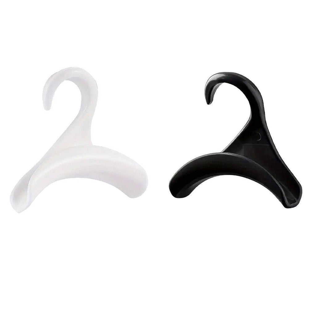 10 Pcs Wardrobe Rail Hooks in Two Colours | StorageOZ