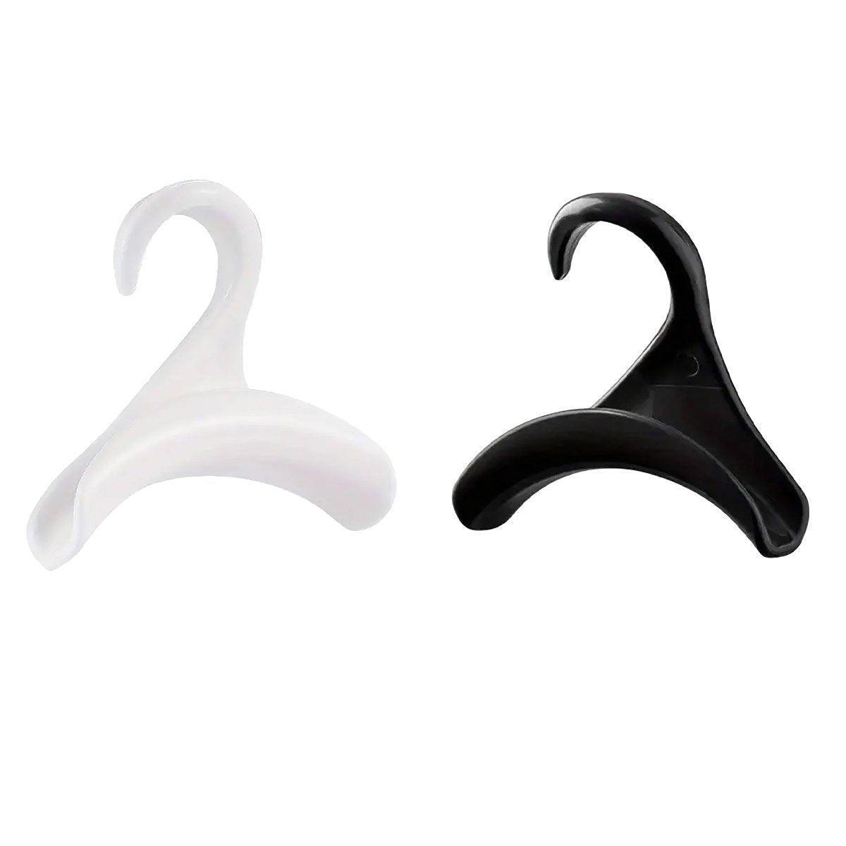 10 Pcs Wardrobe Rail Hooks in Two Colours | StorageOZ