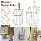 Nordic Wire Storage Basket in Two Sizes Set | StorageOZ