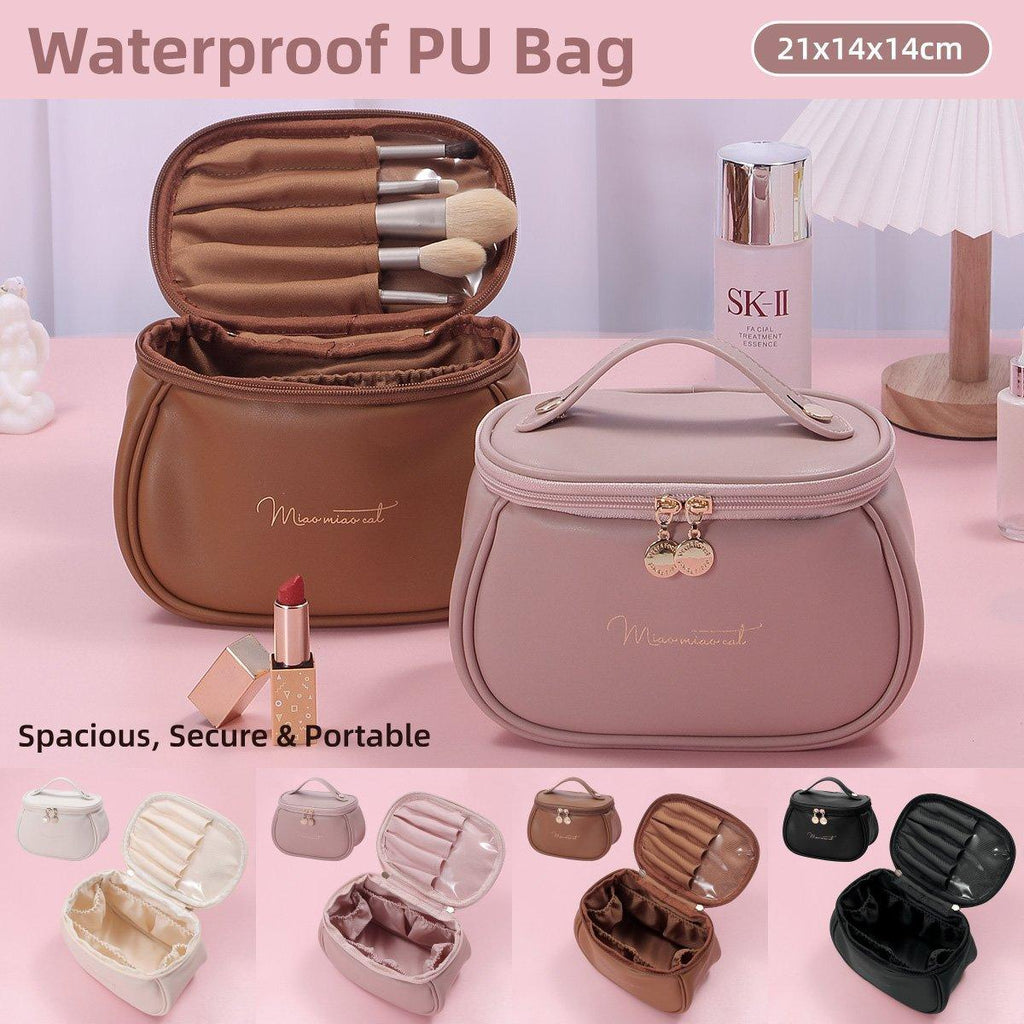 Water Resistant PU Makeup Organiser Four Colours | StorageOZ