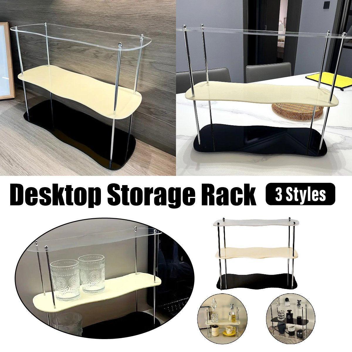 Two Tier Acrylic Display Stand Three Styles | StorageOZ