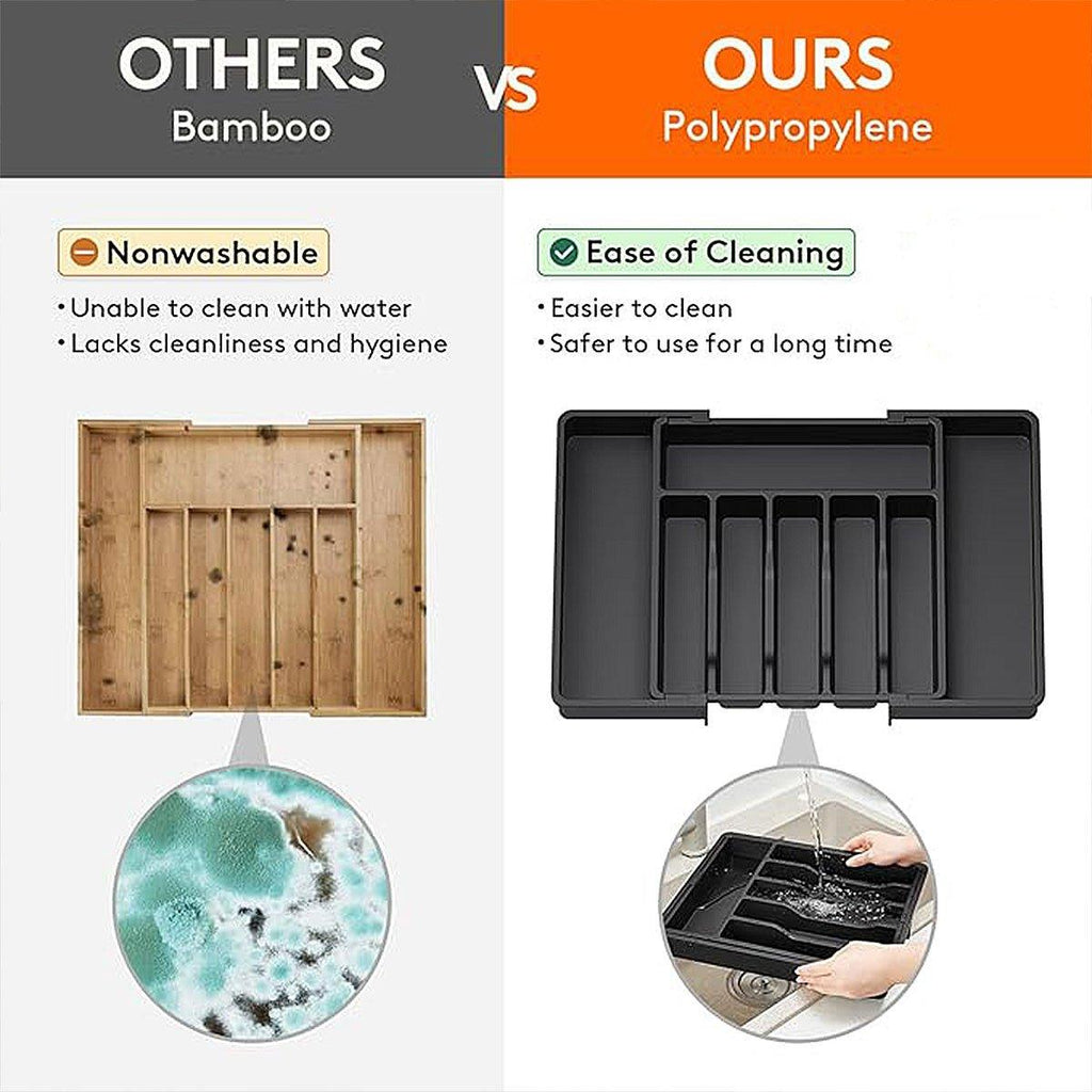 Expandable Kitchen Utensil Tray Organiser | StorageOZ
