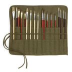 Canvas Brush Roll Art Storage Organiser Set | StorageOZ