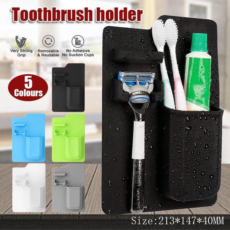 Silicone Toothbrush Holder in Five Colours | StorageOZ
