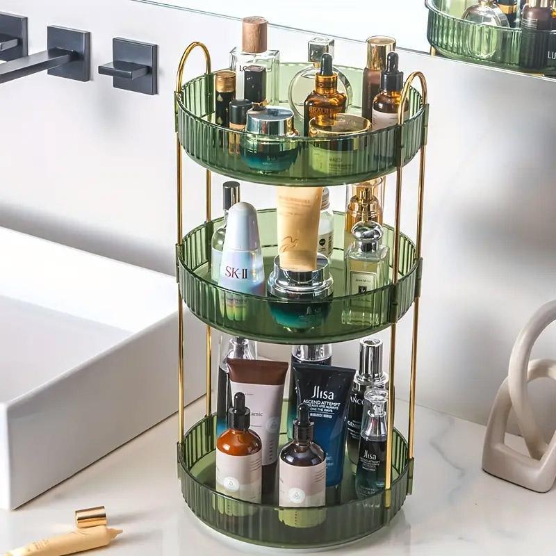 Rotating Cosmetic Organiser in Three Colours | StorageOZ