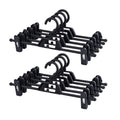 10 Pcs Clip Trouser Hangers in Six Colours | StorageOZ