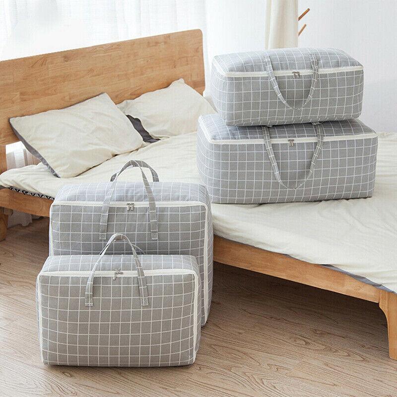 Cotton Linen Quilt Storage Bags Four Sizes | StorageOZ