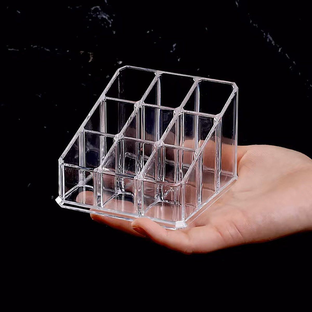 Clear Multi Grid Desktop Storage Box Organiser | StorageOZ