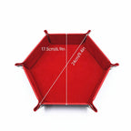 Hexagonal Velvet Folding Tray Six Colours | StorageOZ