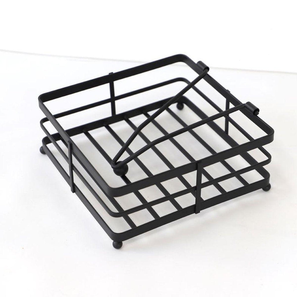 Black Paper Holder Kitchen Storage Organiser | StorageOZ
