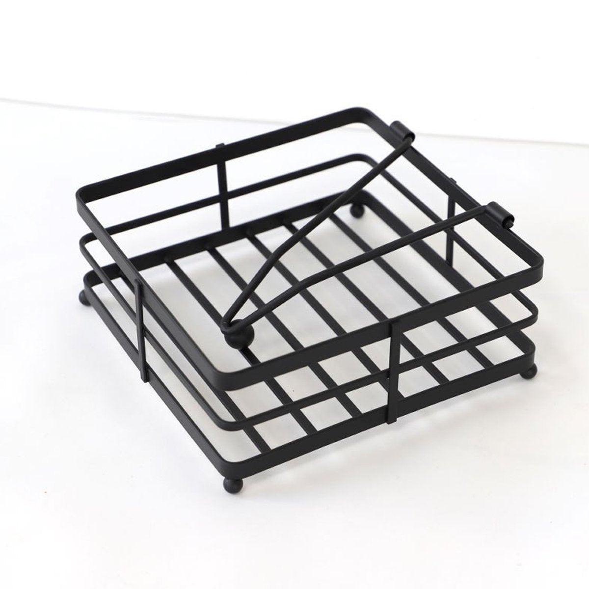 Black Paper Holder Kitchen Storage Organiser | StorageOZ