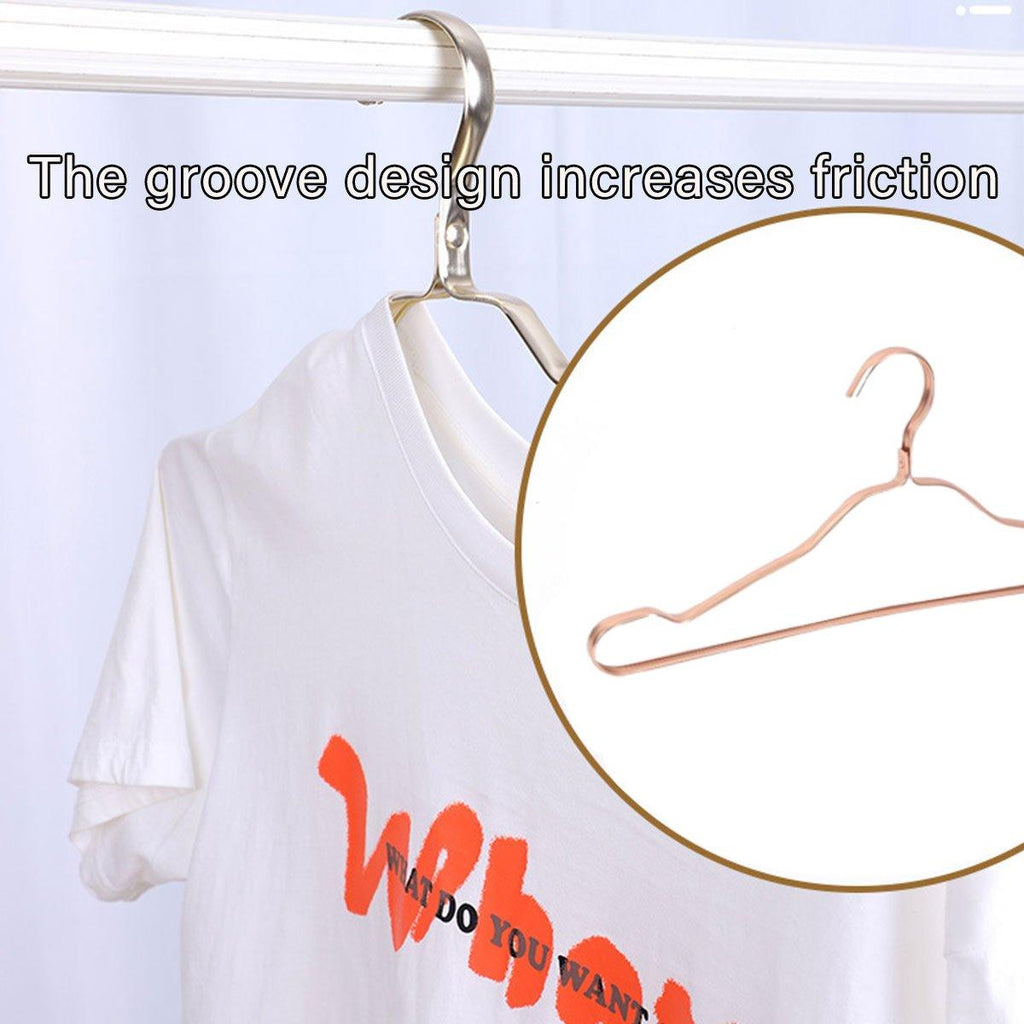 10 Pcs Aluminium Clothes Hangers Two Colours | StorageOZ