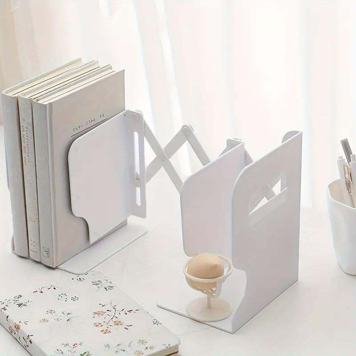 Adjustable Desktop Bookshelf in Three Colours | StorageOZ