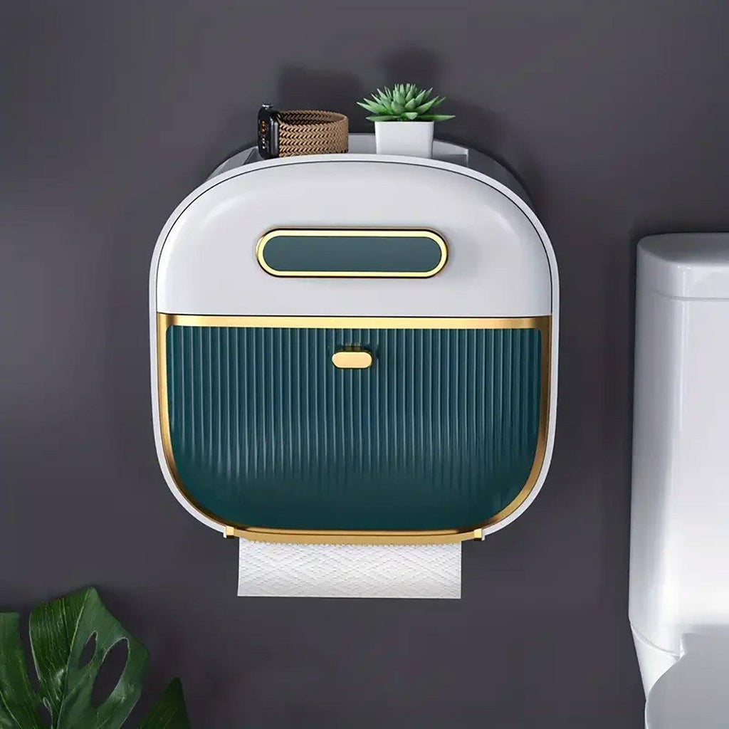 Wall Mounted Toilet Tissue Box Two Colours | StorageOZ