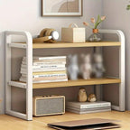 Adjustable Desktop Bookshelf One or Two Tiers | StorageOZ