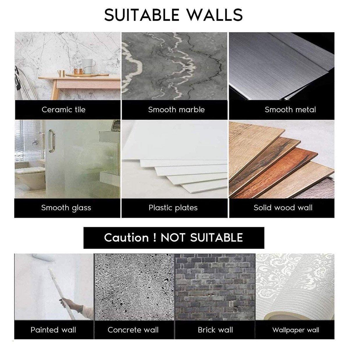 Stainless Steel Adhesive Hooks Gold or Silver | StorageOZ