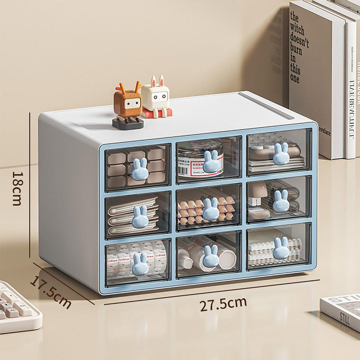 Rabbit Desktop Organiser 3 or 9 Grid Sizes | StorageOZ