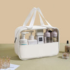 3 Pcs Clear PVC Makeup Bags in Five Colours | StorageOZ