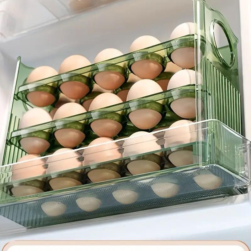Egg Storage Boxes Two Colours Organiser Set | StorageOZ