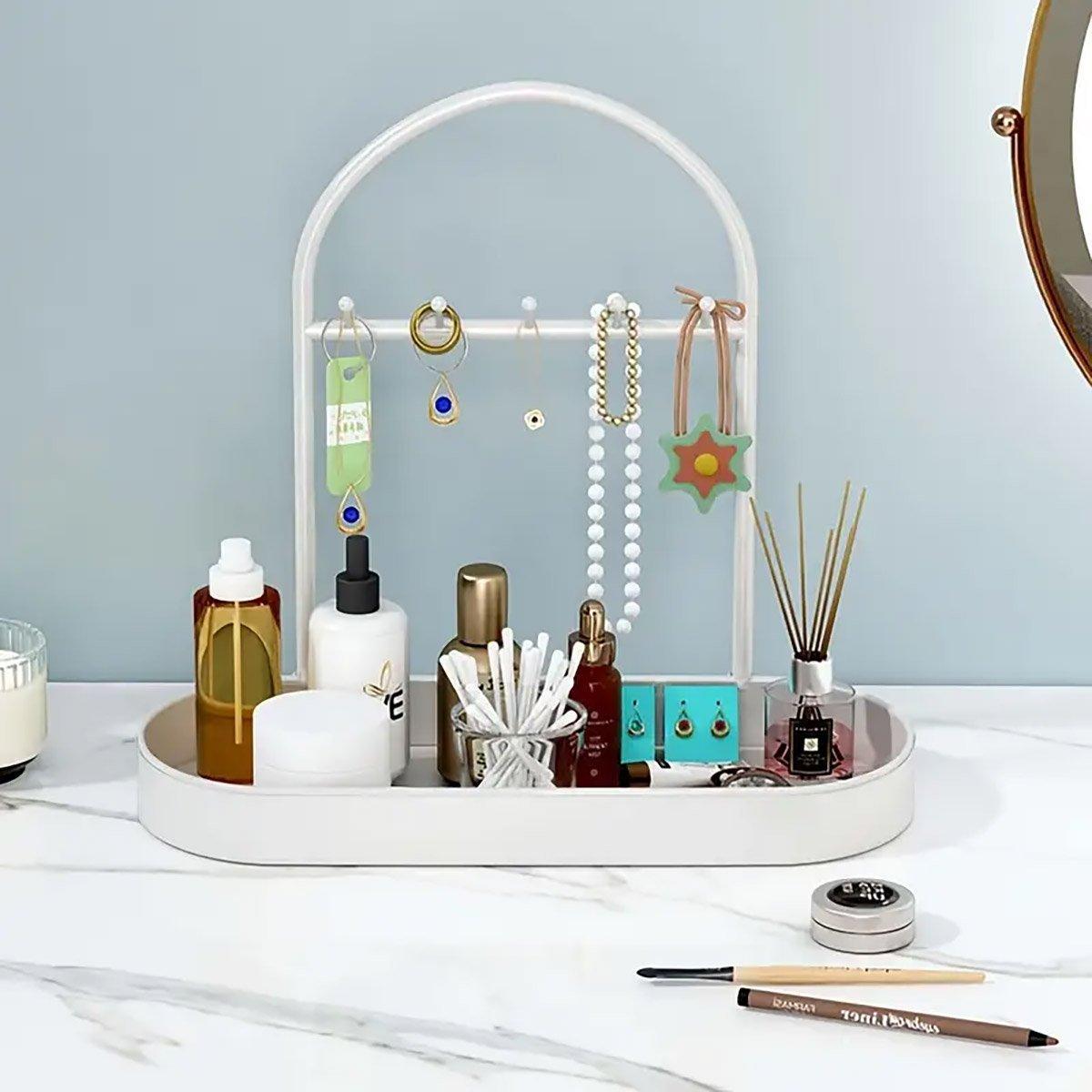 Entryway Key Hanger Rack in Black or White | StorageOZ