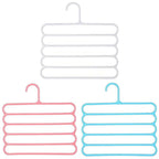 5 Pcs Five Layer Trouser Racks Three Colours | StorageOZ