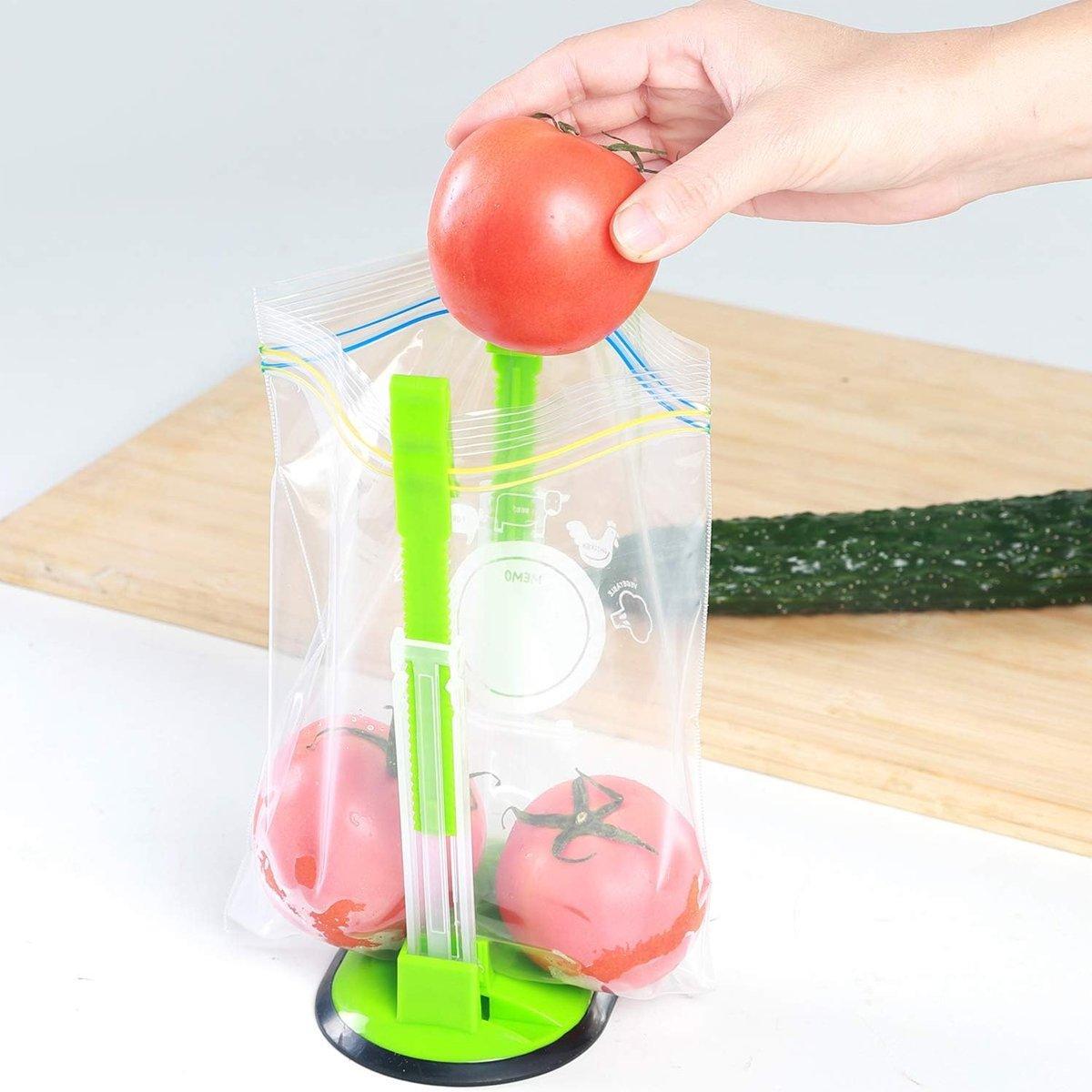 8 Pcs Kitchen Bag Holder Stand Organiser | StorageOZ