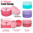 Silicone Travel Storage Box in Three Colours | StorageOZ