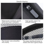 24.5cm Zip Makeup Storage Bag Two Colours | StorageOZ