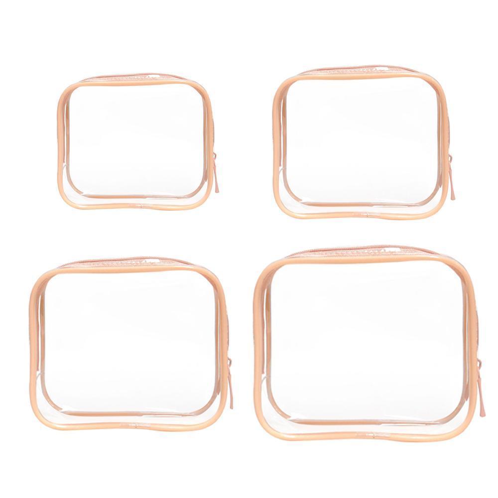 4 Pcs PVC Cosmetic Storage Bags Nine Colours | StorageOZ