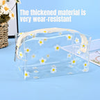 2 Pcs Clear PVC Travel Makeup Storage Bags | StorageOZ