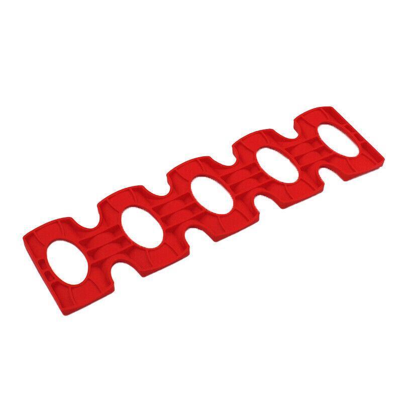 Silicone Fridge Can Holder Bottle Rack Red | StorageOZ
