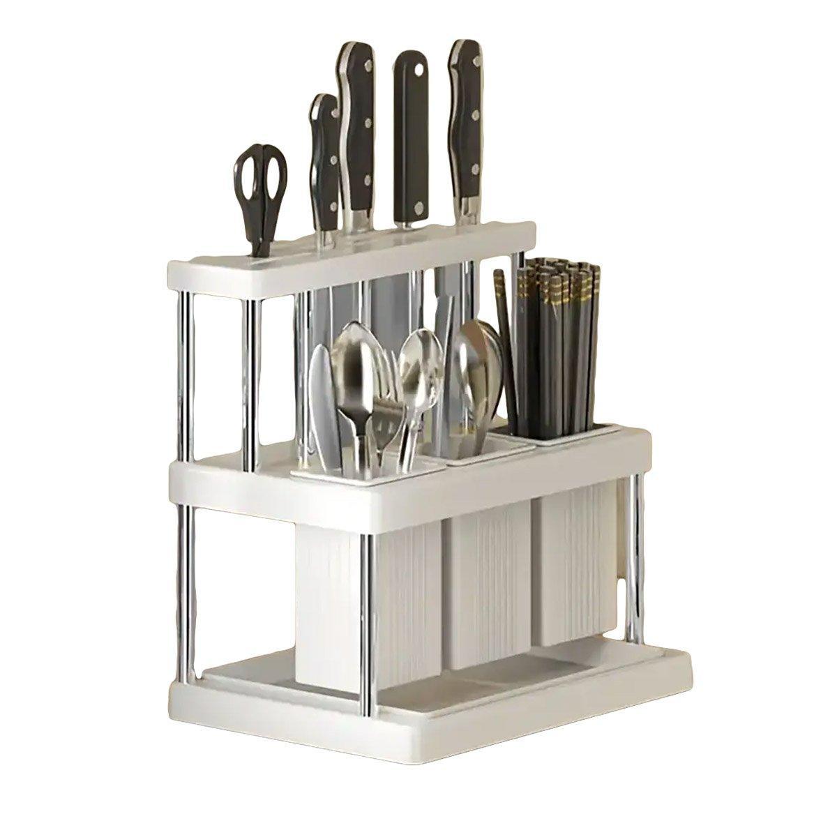Cutlery Holders Two Colours Kitchen Organiser | StorageOZ