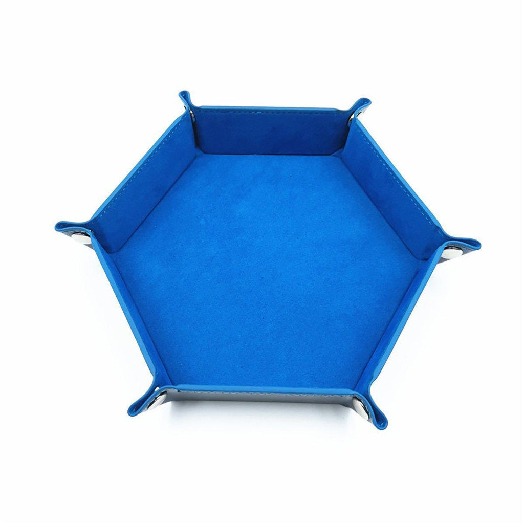 Hexagonal Velvet Folding Tray Six Colours | StorageOZ