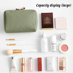 4 Pcs Waterproof Nylon Travel Makeup Bags | StorageOZ