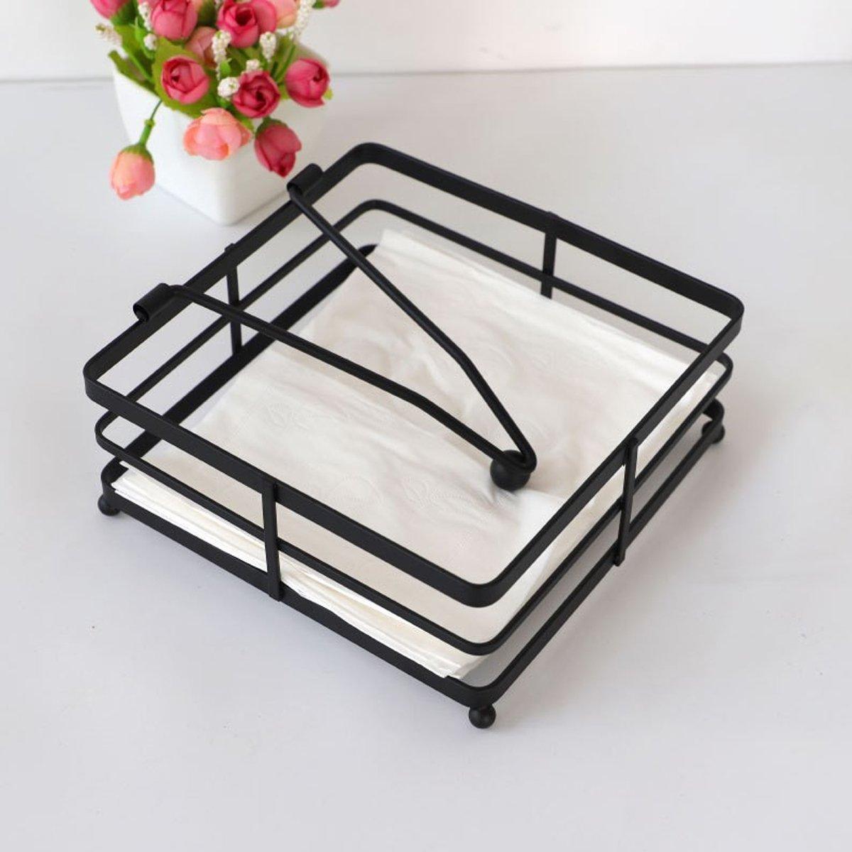 Black Paper Holder Kitchen Storage Organiser | StorageOZ