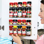 2 Pcs Spice Jar Gripper Clip Wall Strips | StorageOZ