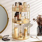 Rotating Cosmetic Organiser in Three Colours | StorageOZ
