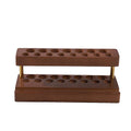 Wooden Desktop Organiser in Two Wood Tones | StorageOZ