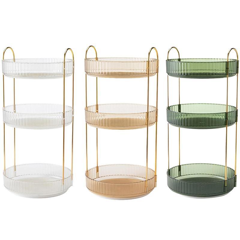 Rotating Cosmetic Organiser in Three Colours | StorageOZ
