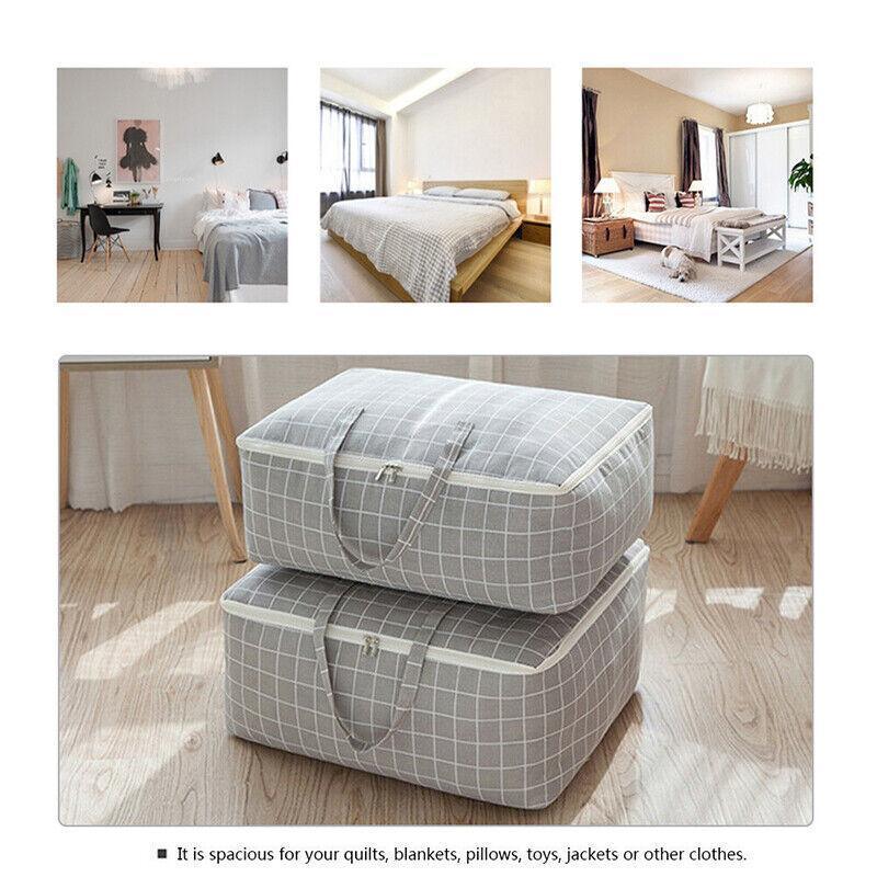 Cotton Linen Quilt Storage Bags Four Sizes | StorageOZ