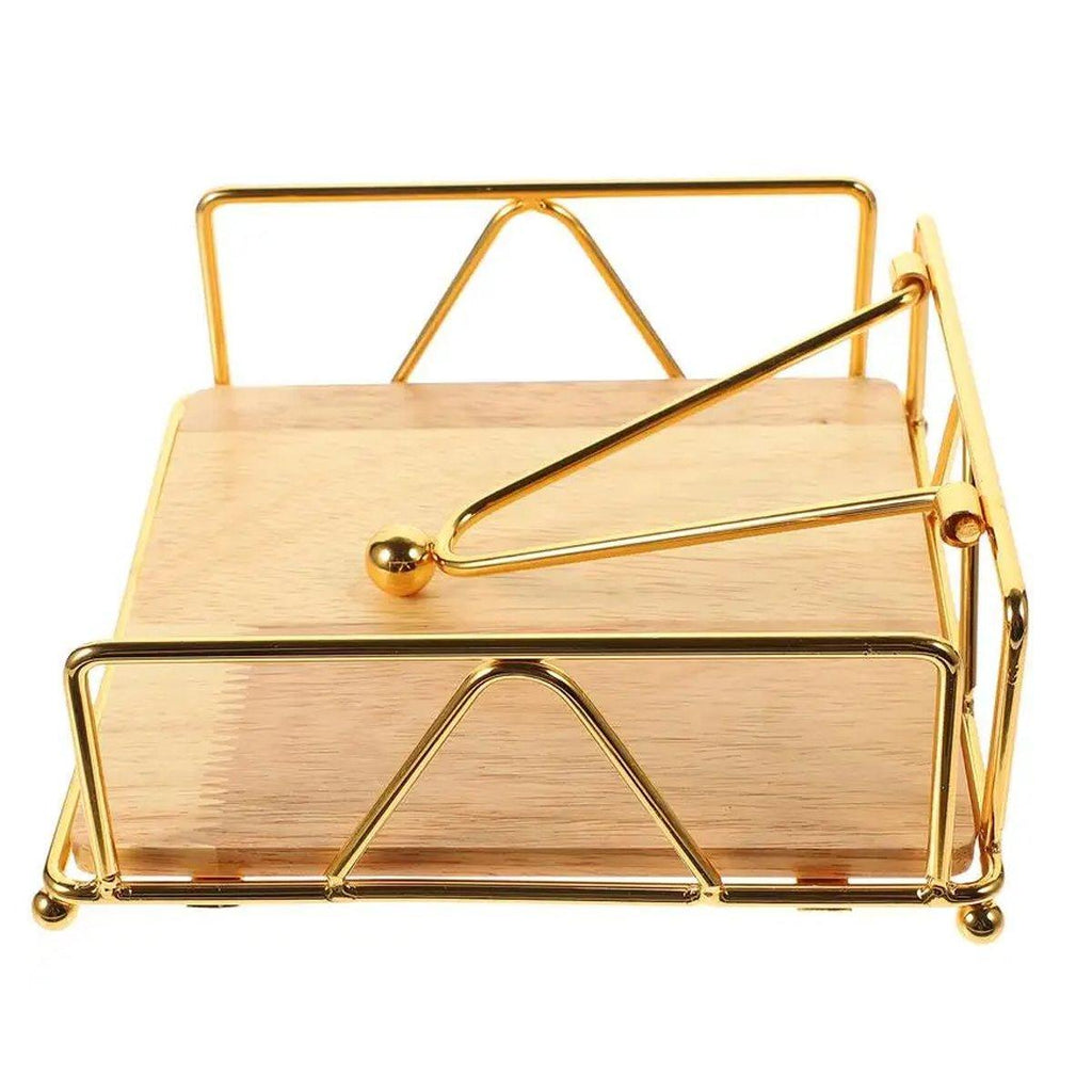 Iron Wood Napkin Holder in Three Colours | StorageOZ