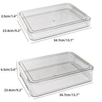 A4 Transparent File Storage Box Two Sizes | StorageOZ