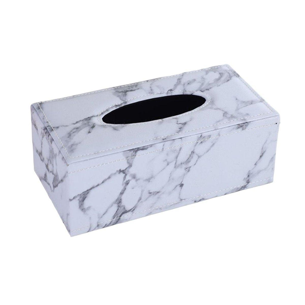 PU Leather Tissue Box Cover in Six Styles | StorageOZ