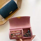 Flannel Travel Jewellery Case Six Colours | StorageOZ