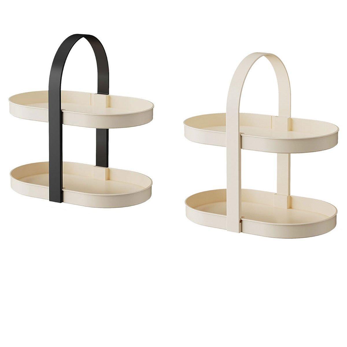 Two Tier Desktop Beauty Storage Rack Two Colours | StorageOZ