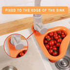 Swan Faucet Drain Basket Green or Orange | StorageOZ