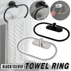 Towel Rings Two Colours Bath Organiser Set | StorageOZ