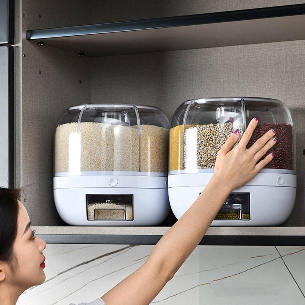 Rotating Grain Case Kitchen Storage Organiser | StorageOZ